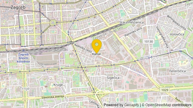 Position: Kanal, Grad Zagreb - Locaux commerciaux
