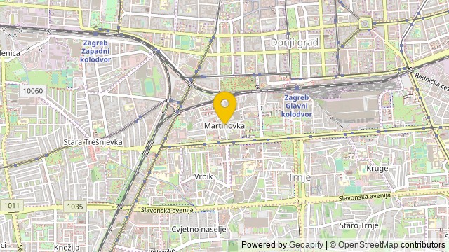 Position: Martinovka, Grad Zagreb - Locaux commerciaux