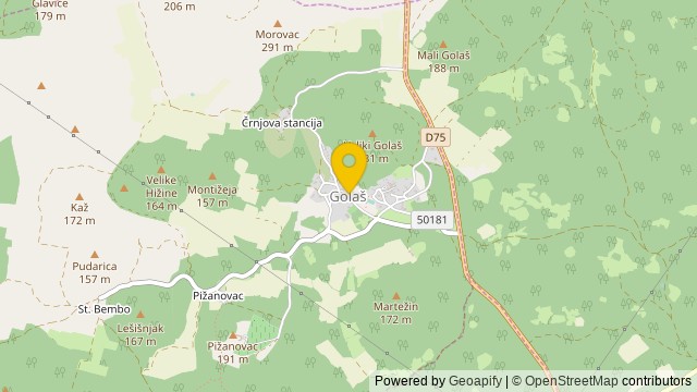 Položaj: Golaš, Istarska - Parcela