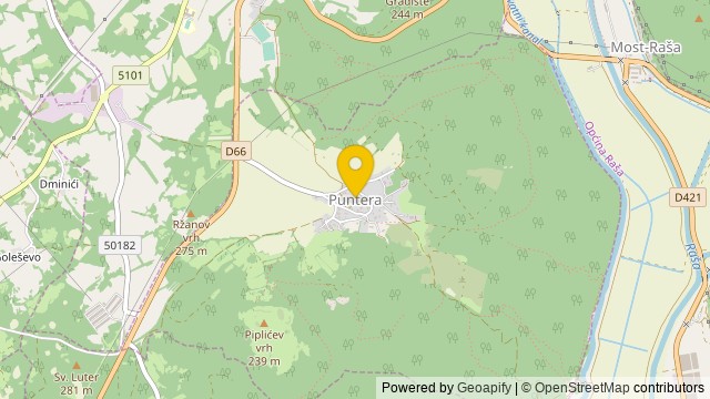 Položaj: Puntera, Istarska - Zemljište