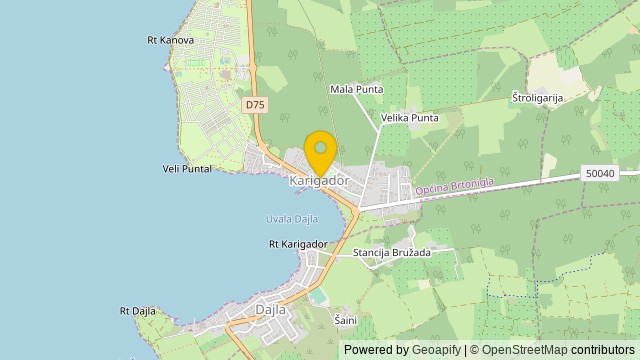 Poloha: Karigador, Istarska - Dom