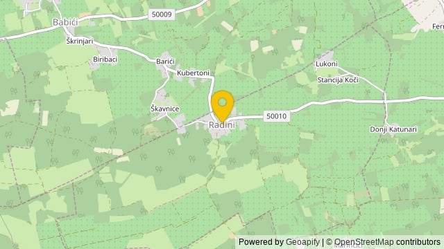 Position: Radini, Istarska - Terrain