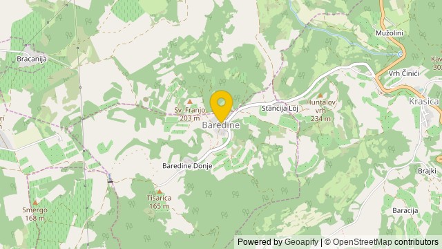 Poloha: Baredine, Istarska - Dom