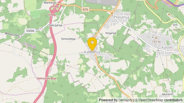 Poloha: Kaldanija, Istarska - Dom
