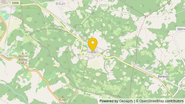 Poloha: Triban, Istarska - Dům