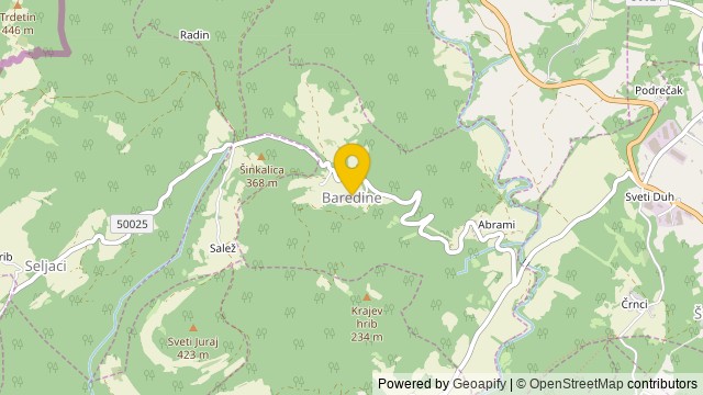 Position: Baredine, Istarska - Terrain