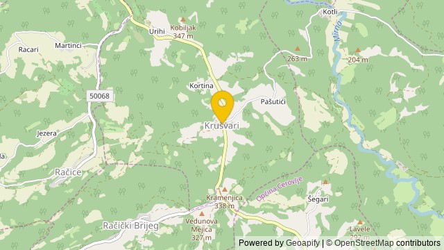 Position: Krušvari, Istarska - Terrain