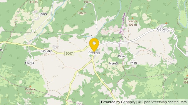 Položaj: šterna, Istarska - Parcela