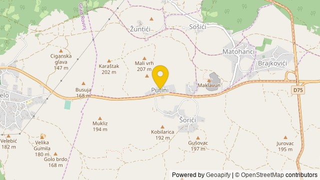 Position: Putini, Istarska - Maison