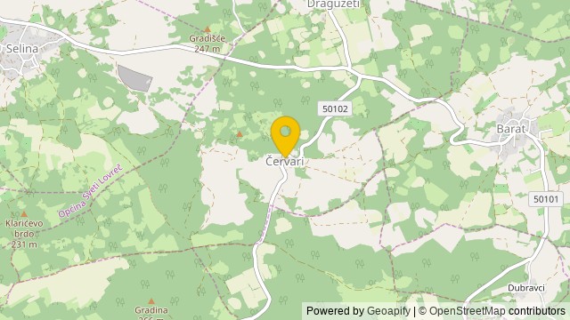 Posizione: červari, Istarska - Terreno