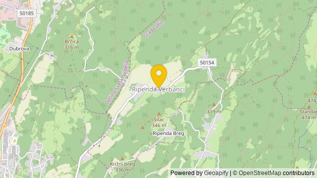 Položaj: Ripenda Verbanci, Istarska - Parcela