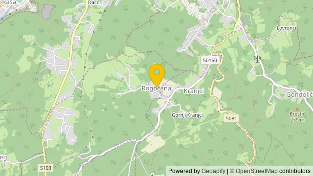 Position: Rogočana, Istarska - Terrain