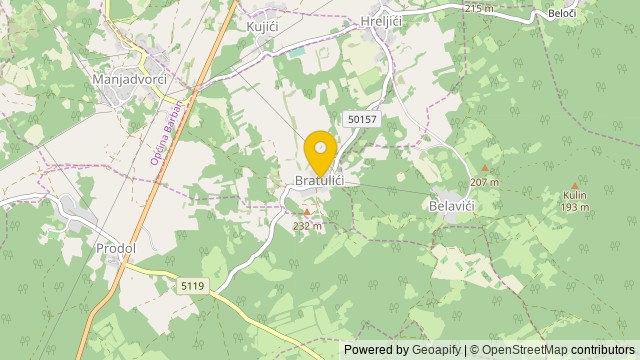 Position: Bratulići, Istarska - Land