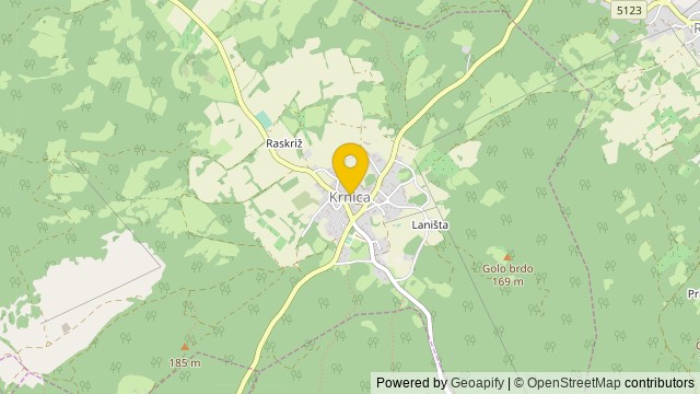Position: Krnica, Istarska - Land