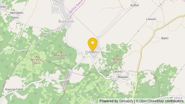 Position: Orbanići, Istarska - Terrain