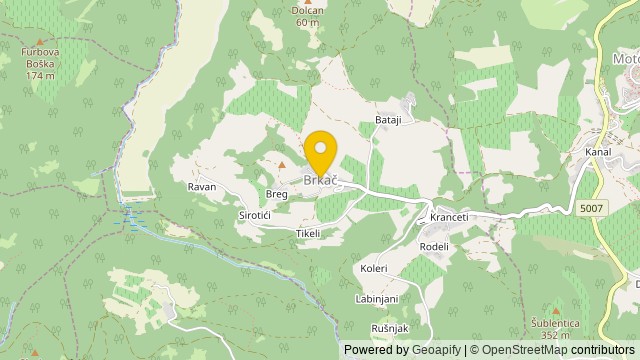 Position: Brkač, Istarska - Terrain