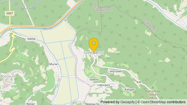 Položaj: Sveti Bartol, Istarska - Parcela