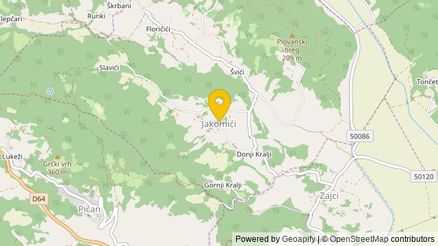 Position: Jakomići, Istarska - Maison