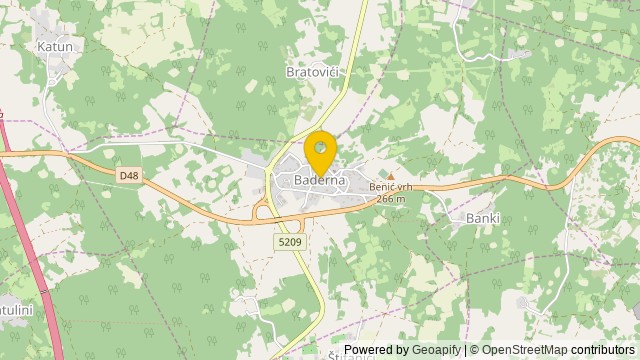 Položaj: Baderna, Istarska - Parcela