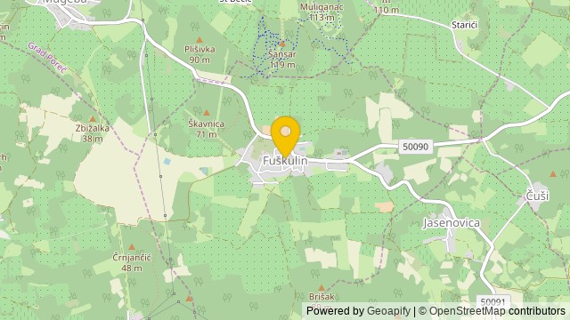 Lokalizacja: Fuškulin, Istarska - Działka