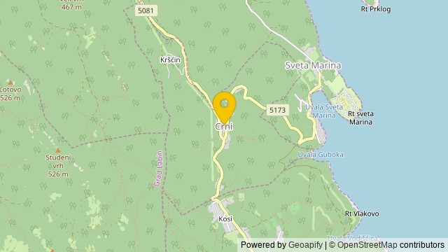 Position: Crni, Istarska - Land