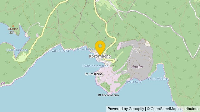 Position: Koromačno, Istarska - Land