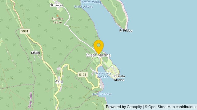 Poloha: Sveta Marina, Istarska - Pozemok