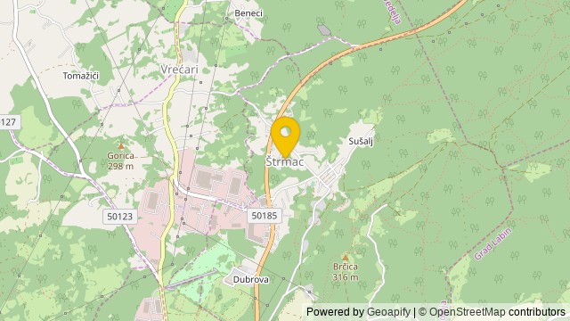 Position: štrmac, Istarska - Terrain