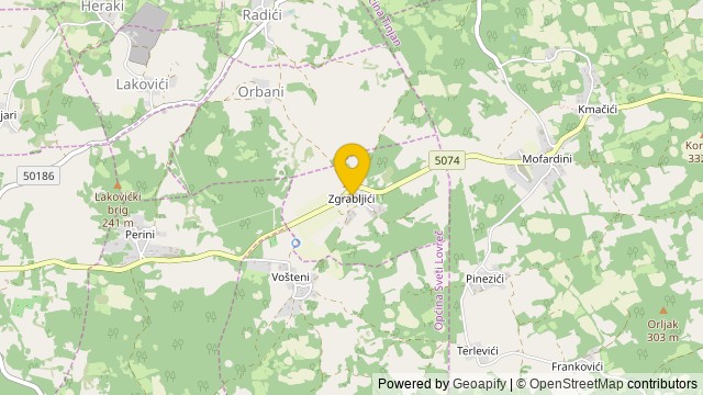 Position: Zgrabljići, Istarska - Terrain