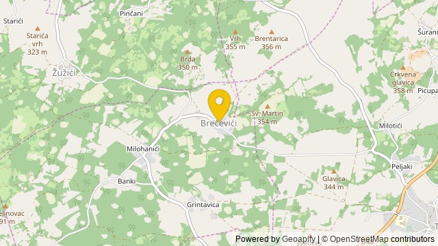 Position: Brečevići, Istarska - Terrain