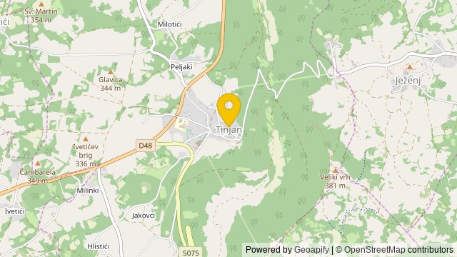 Position: Tinjan, Istarska - Land