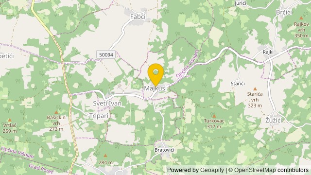 Position: Majkusi, Istarska - Maison