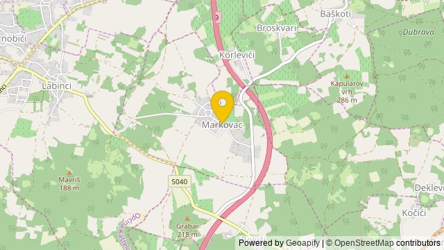 Position: Markovac, Istarska - Maison