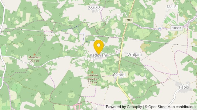 Position: Radovani, Istarska - Land