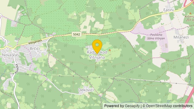 Position: Radoši Kod Višnjana, Istarska - Land
