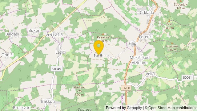 Position: Staniši, Istarska - Land