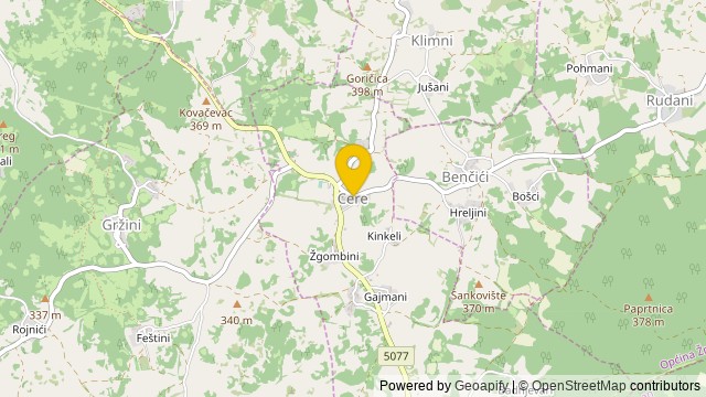 Position: Cere, Istarska - Terrain