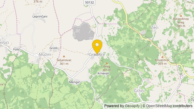Poloha: Gradišće, Istarska - Pozemok