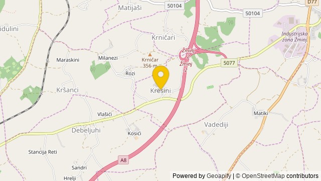 Posizione: Kresini, Istarska - Terreno