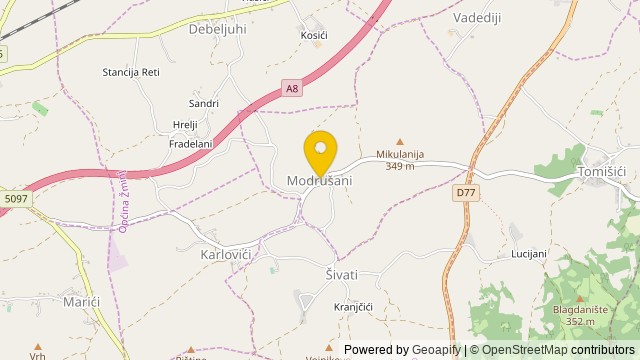 Poloha: Modrušani, Istarska - Dom