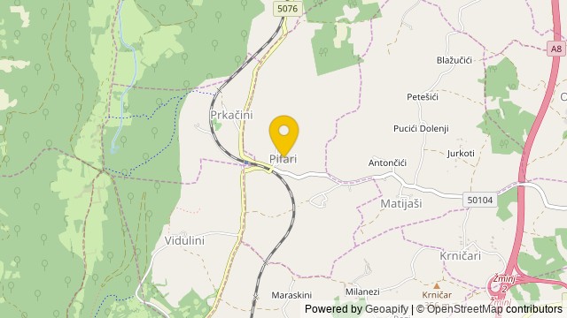 Poloha: Pifari, Istarska - Pozemok