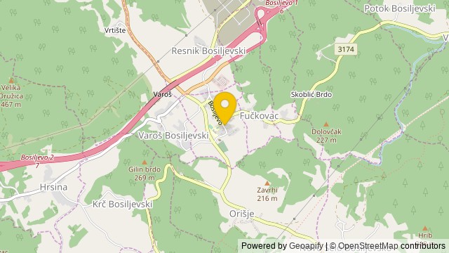 Položaj: Bosiljevo, Karlovačka - Parcela