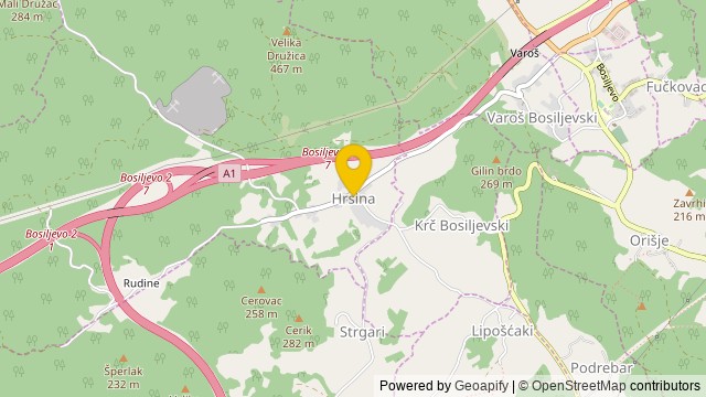 Posizione: Hrsina, Karlovačka - Terreno
