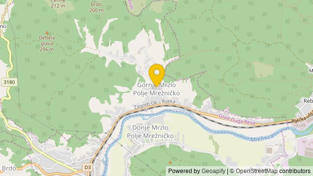 Position: Gornje Mrzlo Polje Mrežničko, Karlovačka - Maison