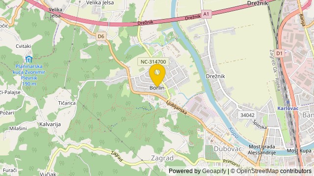 Posizione: Borlin, Karlovačka - Casa