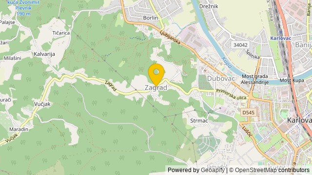 Posizione: Zagrad, Karlovačka - Terreno