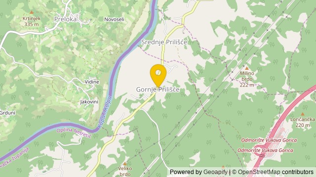 Lokalizacja: Gornje Prilišće, Karlovačka - Działka