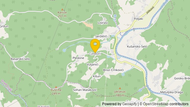 Poloha: Grdun, Karlovačka - Pozemek