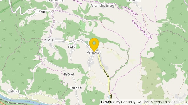 Poloha: Vrhovac, Karlovačka - Pozemek