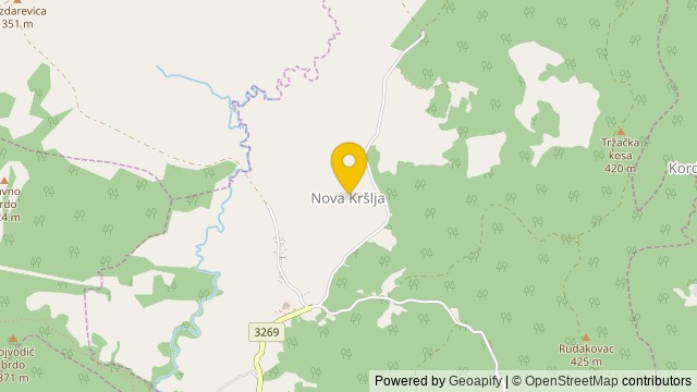 Položaj: Nova Kršlja, Karlovačka - Parcela